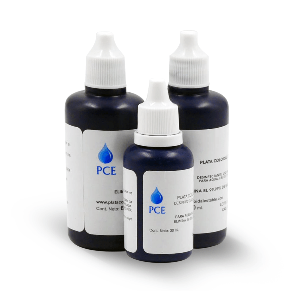 plata coloidal estable al 0.36 en goteros de 30 ml y 60 ml